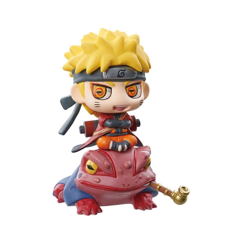 Naruto Anime Figures cute Version 5-6 cm | Kawaii Sasuke Itachi Kakashi Gaara Jiraiya Figures Toys Doll