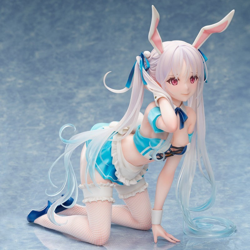 24cm Bunny Girl Chris Aqua Blue Anime Figure 1/4 Scale Chris Aqua Sexy Girls Swimwear Anime Action Figure Model Collection Toys