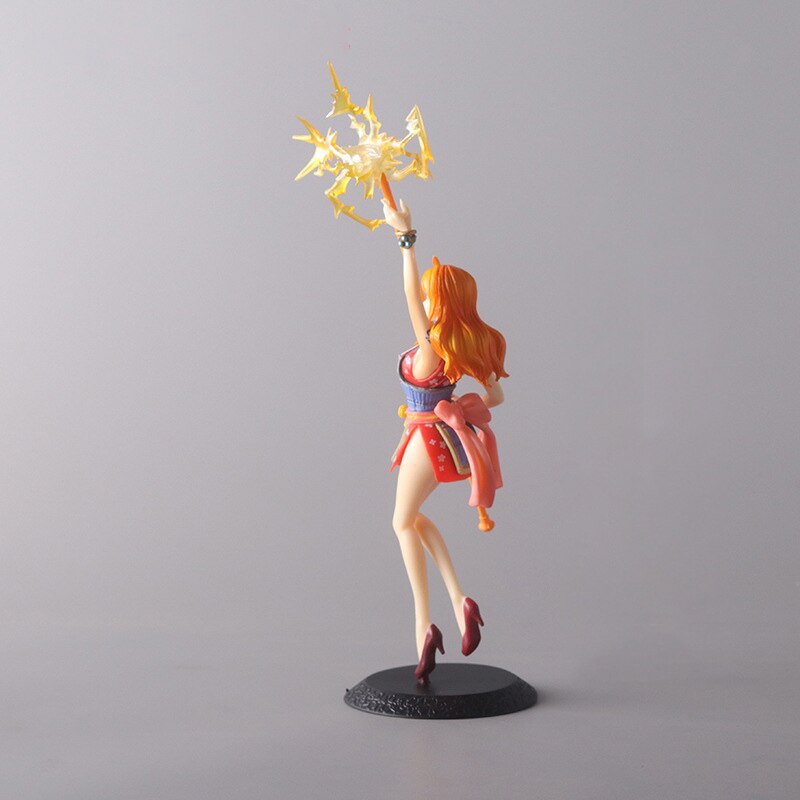 23cm One Piece Anime Figures Nami Beauty Girl Standing Action Figure PVC Collectible Model Doll Ornaments Toys Children&#39;s Gifts