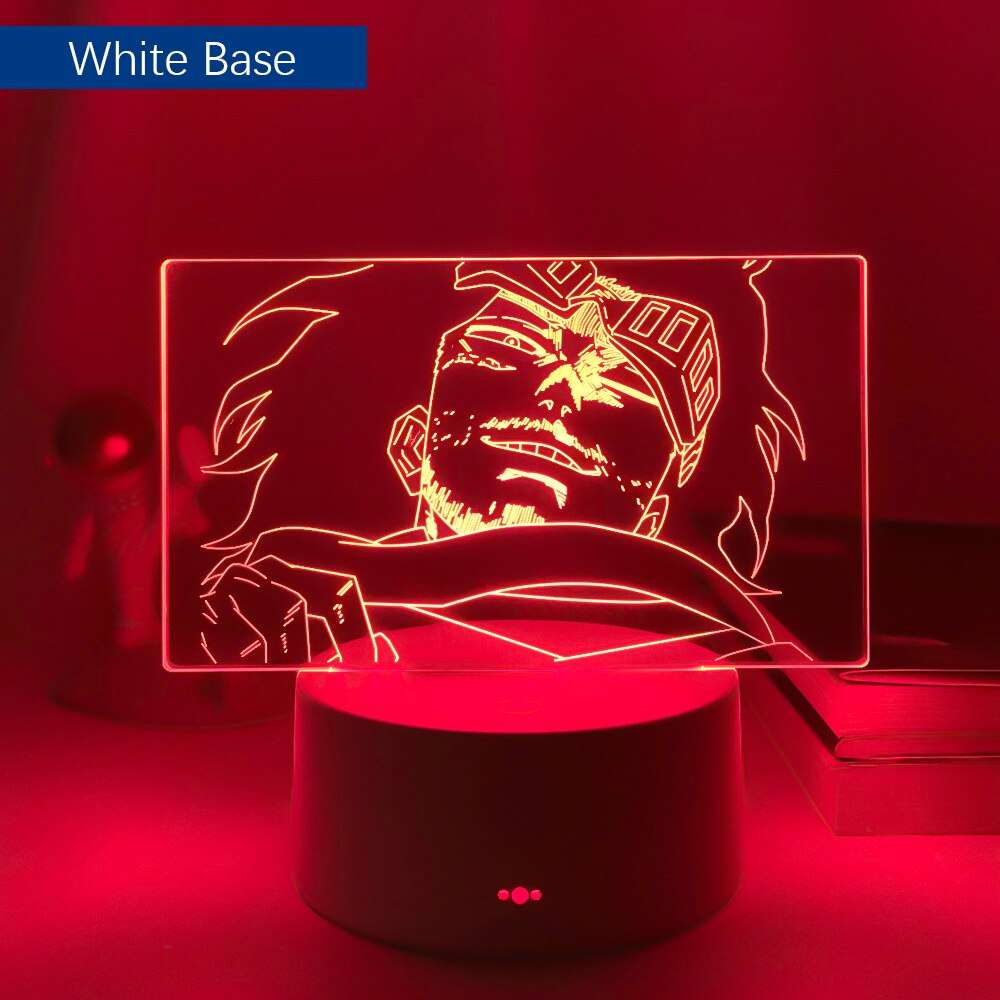 Anime 3d Lamp My Hero Academia Shota Aizawa for Bedroom Decorative Nightlight Birthday Gift Manga Led Night Light Eraserhead