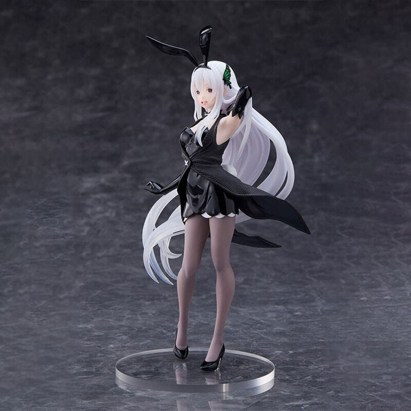 Anime Re Zero Starting Life In Another World From Zero Echidna Bunny Girl Action Figure Sexy Girly Figure Model Doll Kids Toys