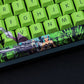 108 Keys/set PBT Dye Subbed Keycaps Cartoon Anime Gaming Key Caps Cherry Profile Keycap For Sword Art Online Asada Shino