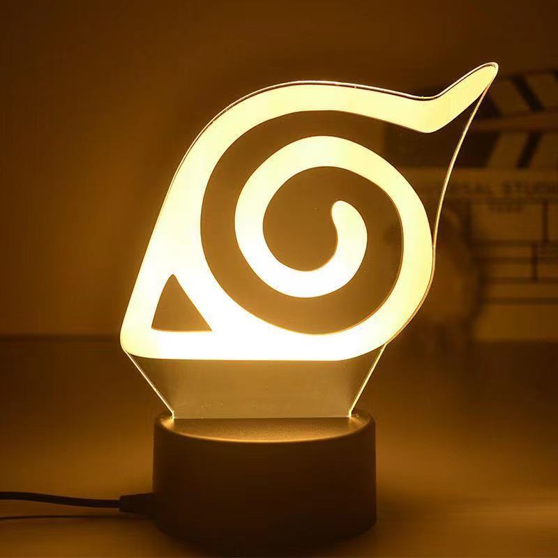 Anime Naruto 3D Night Light 2022 Acrylic Lamp LED Night Light Anime Figure Room Decoration LED Desk Lamp Birthday Gifts