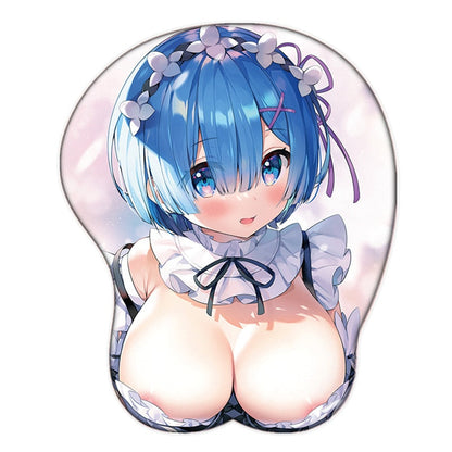 3D Boobs Mousepad | Oppai Ass Tits Mouse Pad | Silicone boobs mousepad