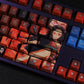 108 Keys/set PBT Dye Subbed Keycaps Cartoon Anime Gaming Key Caps Cherry Profile Keycap For Demon Slayer Kamado Nezuko