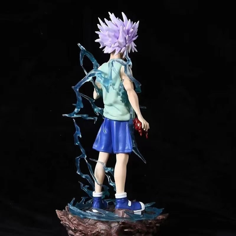 22cm Hunter X Hunter Figures Killua Zoldyck Action Figurine PVC Model Decoration Statue Collection Toy Kids Gift