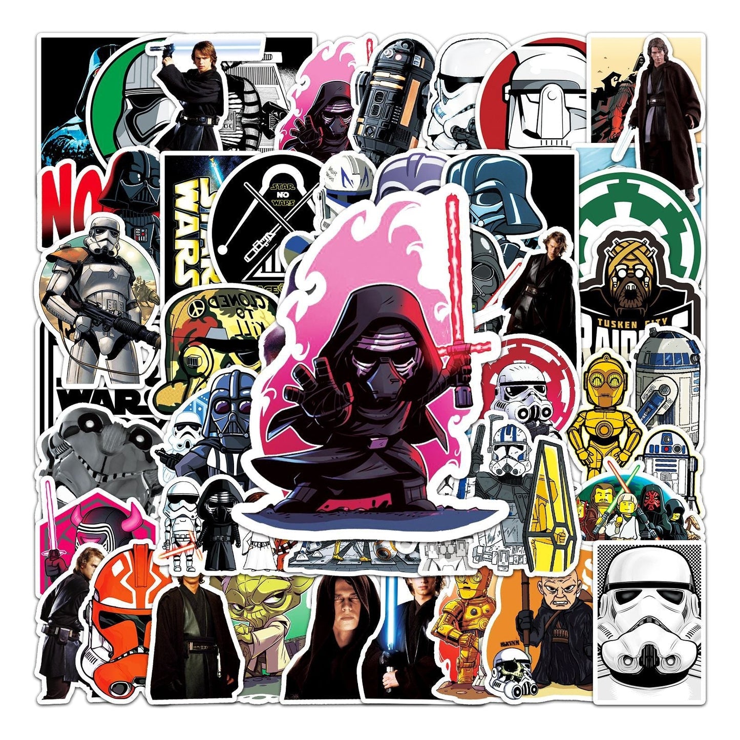 10/30/50PCS Cool Disney Star Wars Stickers Funny Waterproof Skateboard Luggage Laptop Guitar Stationery Sticker Kids Toys Gift