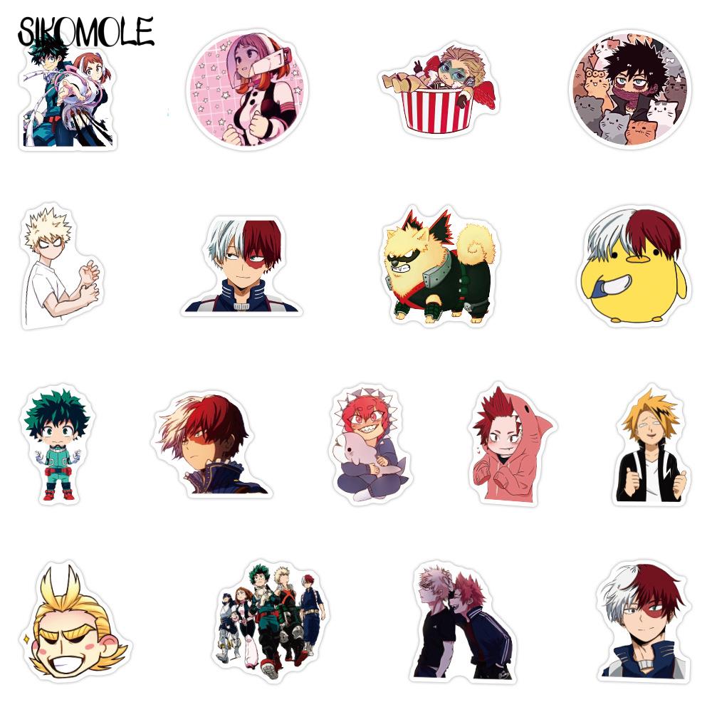 10/30/50/100pcs My Hero Academia Anime Stickers Graffiti Laptop Izuku Midoriya Might Boku No Hero Academia Character Decal F5