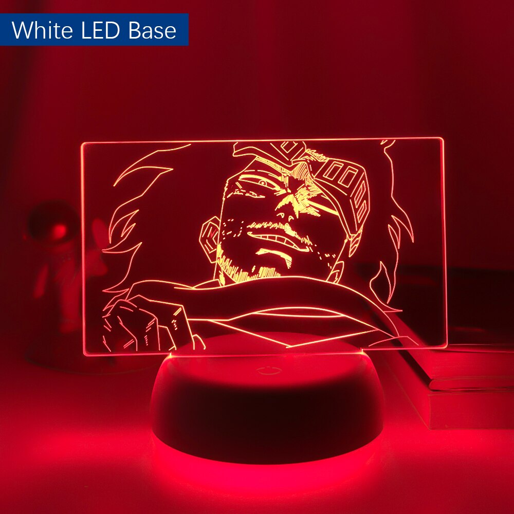 Anime 3d Lamp My Hero Academia Shota Aizawa for Bedroom Decorative Nightlight Birthday Gift Manga Led Night Light Eraserhead