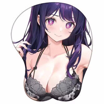 Anime OSHI NO KO Hoshino Ai Figure 3d Girl Soft Gel Gaming Mouse Pad Mousepad Wrist Rest 4776 Gifts Man Toy