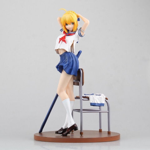 25cm Anime Figure Toys Sailor suit girls can change clothes PVC Action Figure Toys Collection Model Doll Gift