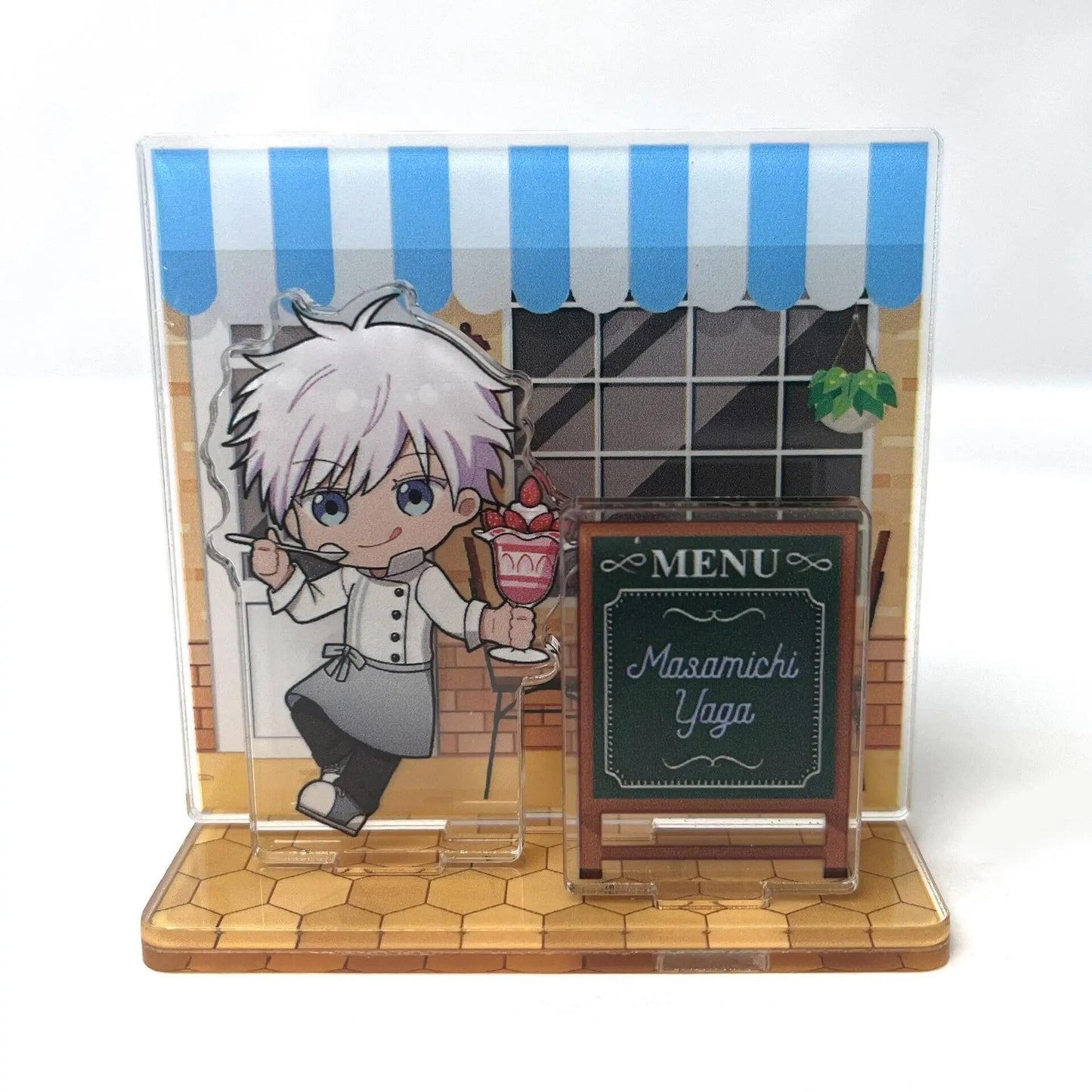 Anime Jujutsu Kaisen Mini Figure Acrylic Stand Itadori Yuji Fushiguro Megumi Gojo Satoru Ryomen Sukuna Model Desk Decor Standin