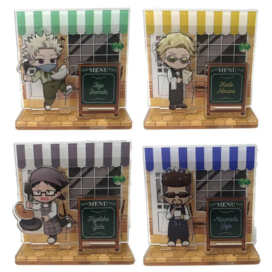 Anime Jujutsu Kaisen Mini Figure Acrylic Stand Itadori Yuji Fushiguro Megumi Gojo Satoru Ryomen Sukuna Model Desk Decor Standin