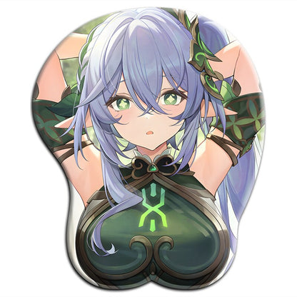 3D Boobs Mousepad | Oppai Ass Tits Mouse Pad | Silicone boobs mousepad