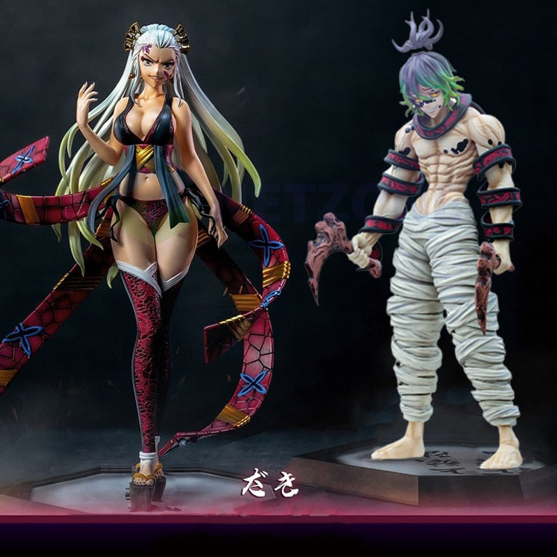 Anime Demon Slayer Figure 30 cm |  Yoriichi Tsugikuni , Giyuutarou , Daki Toy | Kimetsu No Yaiba Action Figure