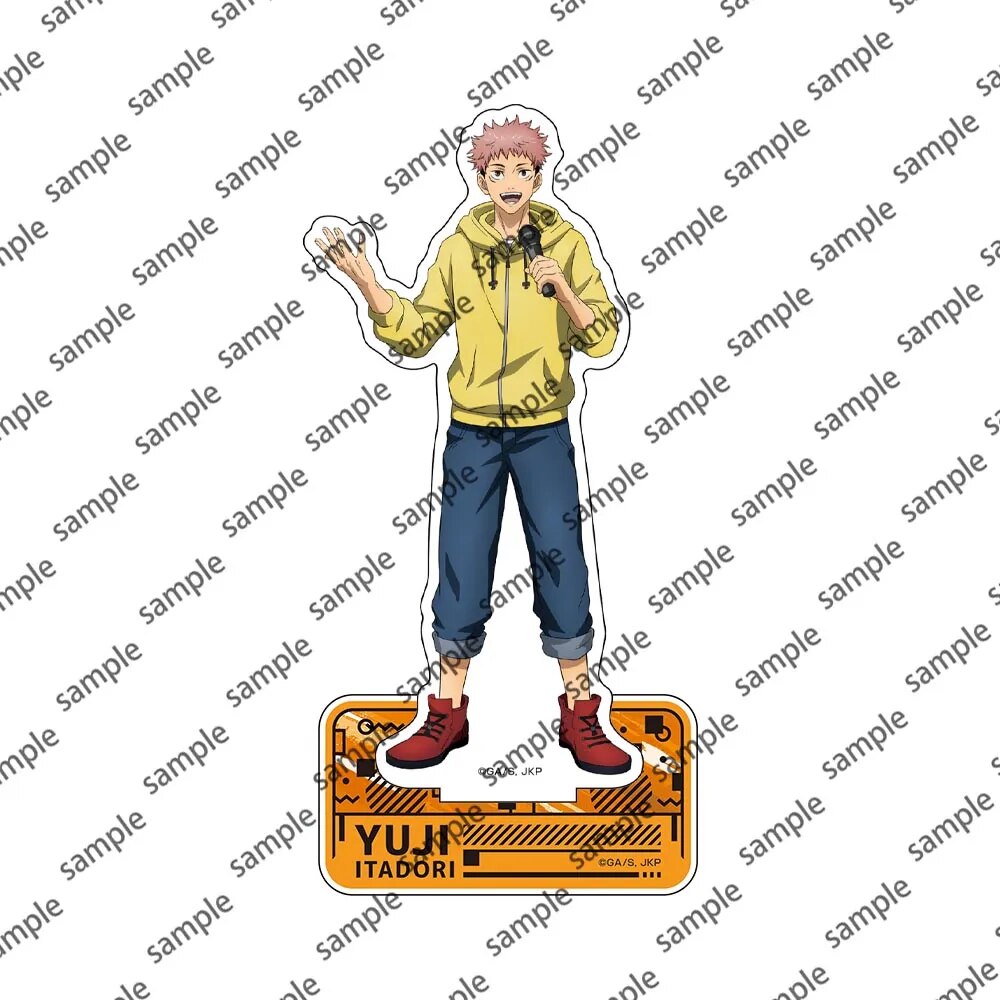 Jujutsu Kaisen Anime Figure Gojo Satoru Itadori Yuji Cosplay Acrylic Standing Sign Props Fushiguro Megumi Character Stands Model