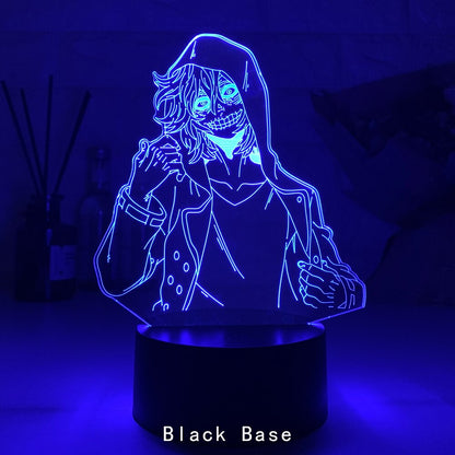 3d Lamp Anime My Hero Academia Tomura Shigaraki Lamp for Bedroom Decoration Birthday Gift Tomura Shigaraki Led Night Light