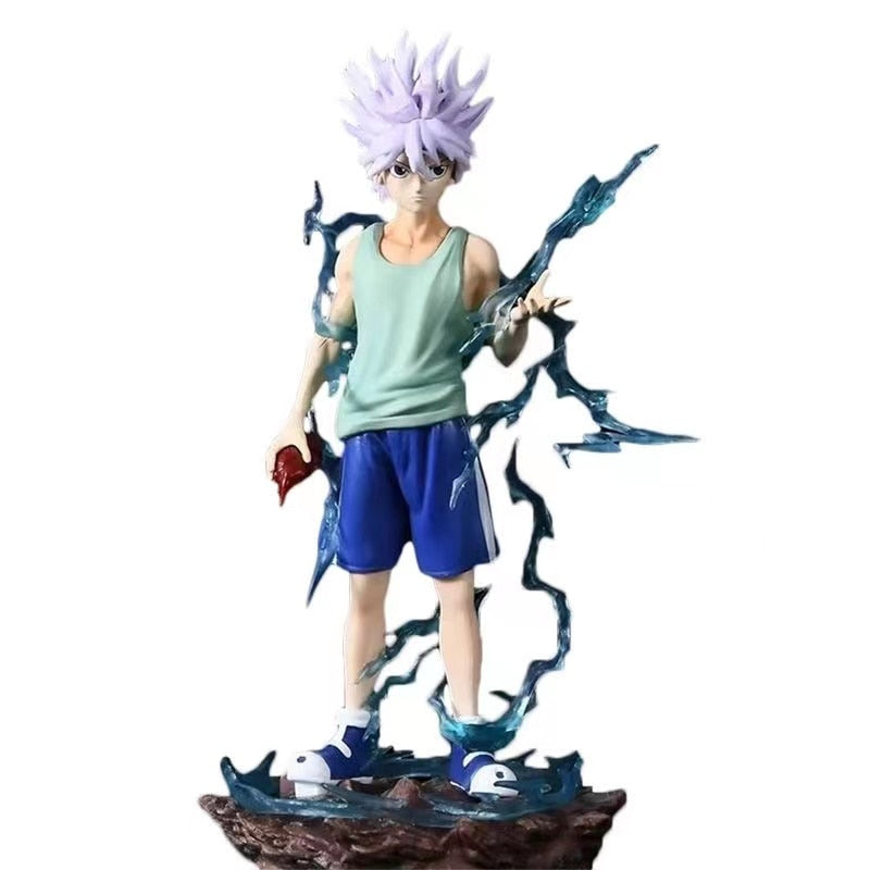 22cm Hunter X Hunter Figures Killua Zoldyck Action Figurine PVC Model Decoration Statue Collection Toy Kids Gift