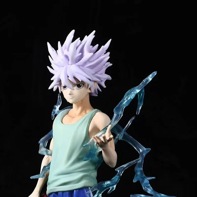 22cm Hunter X Hunter Figures Killua Zoldyck Action Figurine PVC Model Decoration Statue Collection Toy Kids Gift