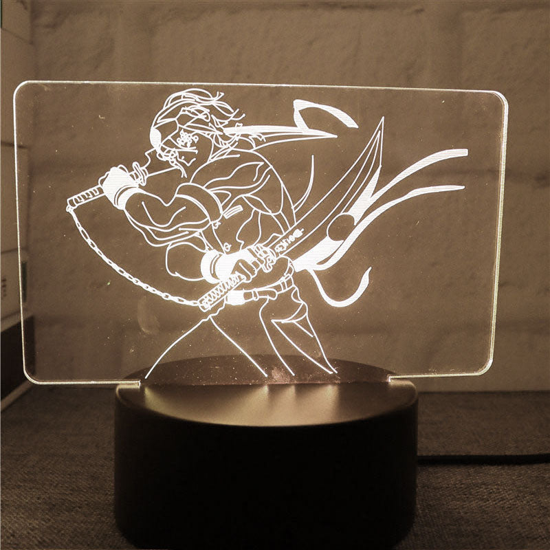 Anime Hunter X Hunter Nightlight Hisoka Kurapika figure LED Night light Killua Zoldyck Ornament Birthday Christmas Gifts