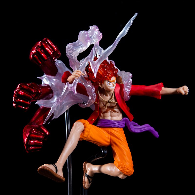 One Piece Anime Cartoon Gear 5 Sun God Nika Monkey D Luffy Figurine 21CM PVC Action Figures Collectible Model Dolls Toy for Boys