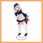 Anime Figure Genshin Impact Figure Noelle Diluc New Skin Cute Acrylic Stand Model Plate Desk Decor Standing for Fans Gifts Hot S