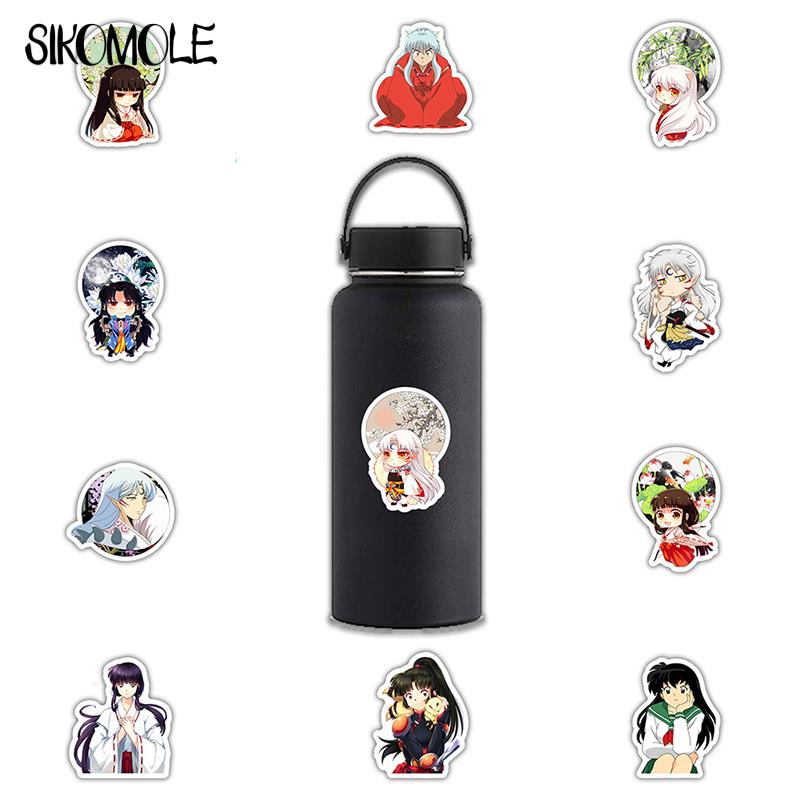 10/30/50PCS Cartoon Anime Inuyasha Cute Sticker Case Suitcase DIY Toy Laptop Guitar Skateboard Lovely Decal Graffiti Stickers F5