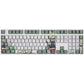 108 Keys/set 5 Sides PBT Dye Subbed Keycaps Cartoon Anime Gaming Key Caps Cherry Profile Keycap For Genshin Impact Sucrose