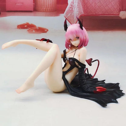 15cm Anime TO LOVE RU DARKNESS Action Figure Dark Momo Belia Deviluke Succubus Dress Sexy Girl Doll Collectible Model Toy Gift