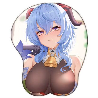 3D Boobs Mousepad | Oppai Ass Tits Mouse Pad | Silicone boobs mousepad