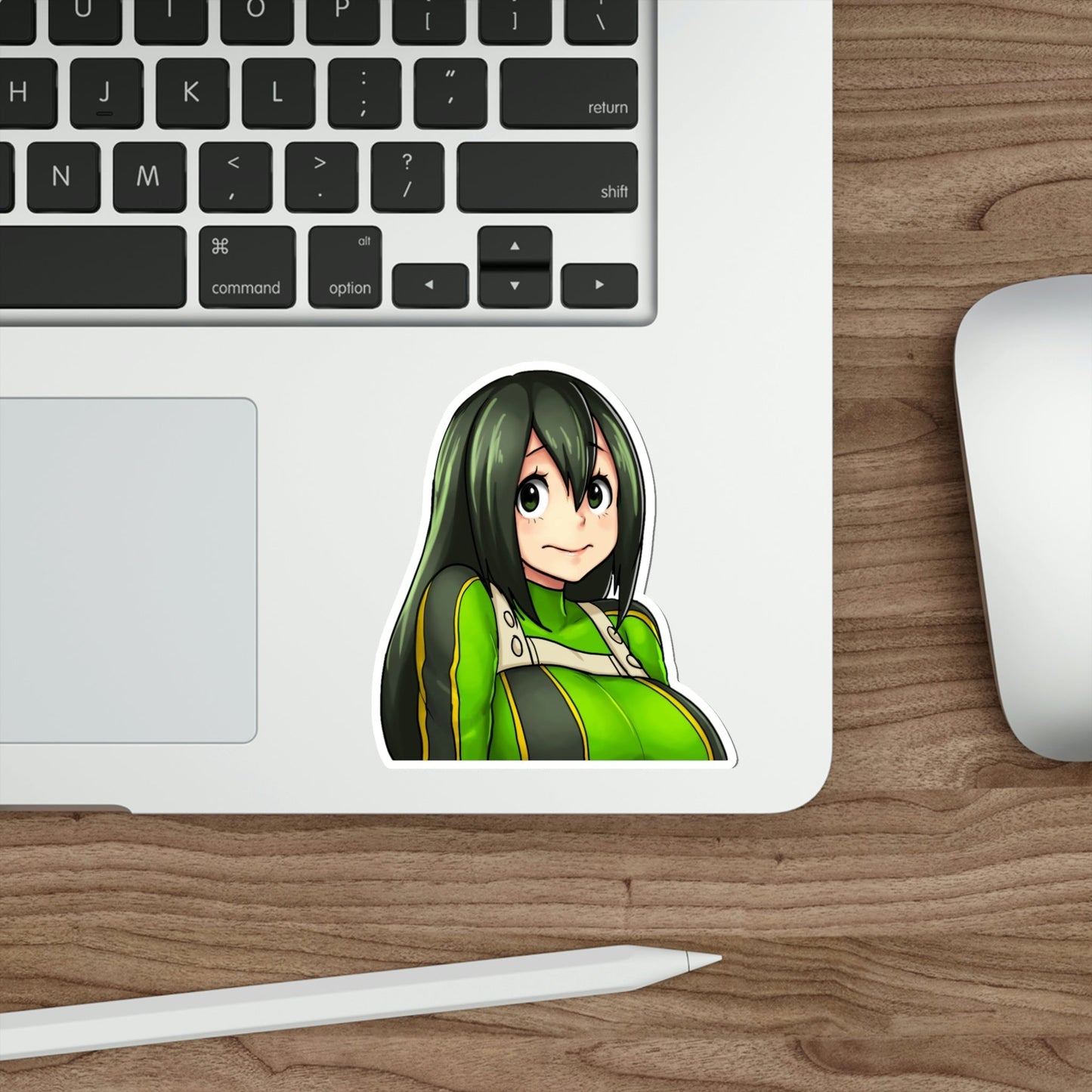 Cute Froppy My Hero Academia Peeker Waterproof Sticker - Weatherproof Vinyl Car Decal