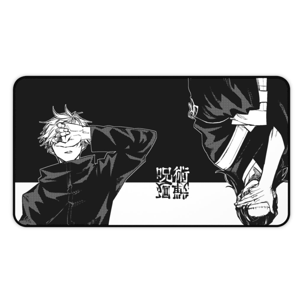 Jujutsu Kaisen Large Mouse pad / Desk mat - Gojo Satoru & Suguru Geto - The Mouse Pads Ninja 12" × 22" Home Decor