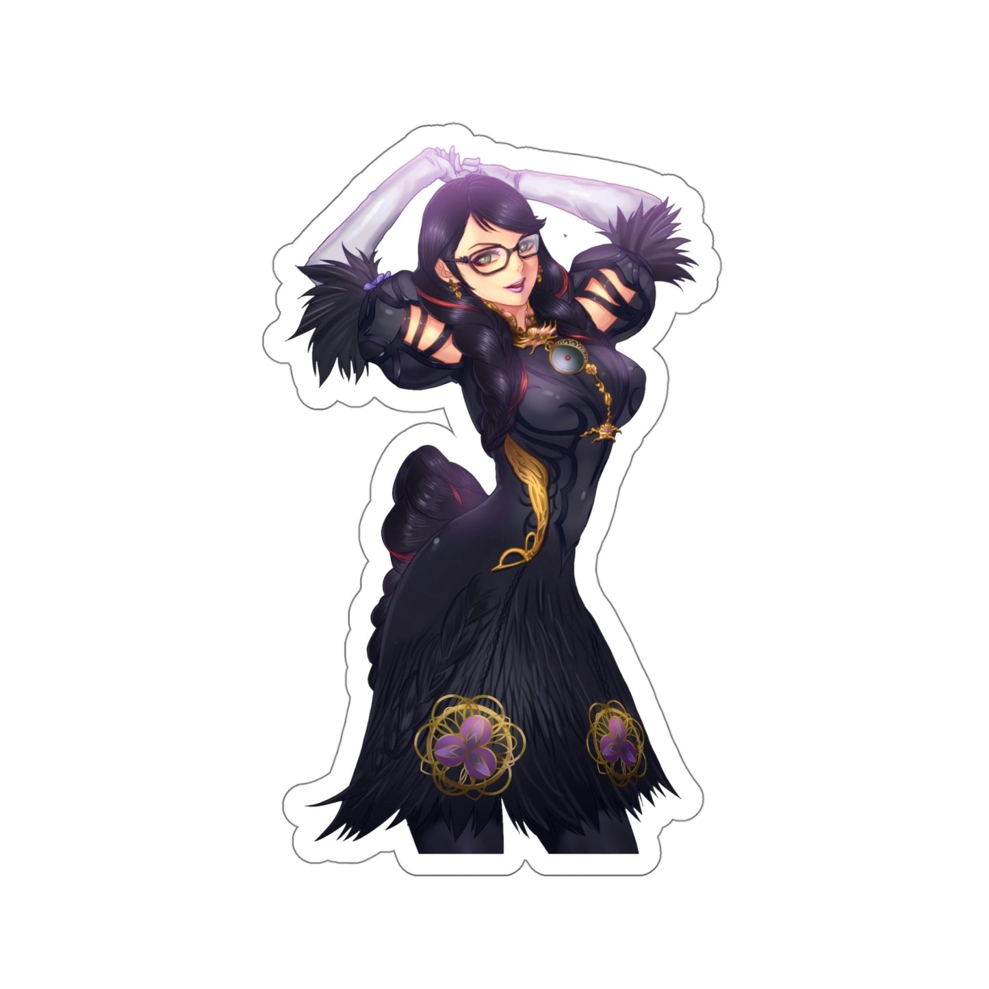 Sexy Bayonetta Waterproof Sticker - Weatherproof Vinyl Car Decal