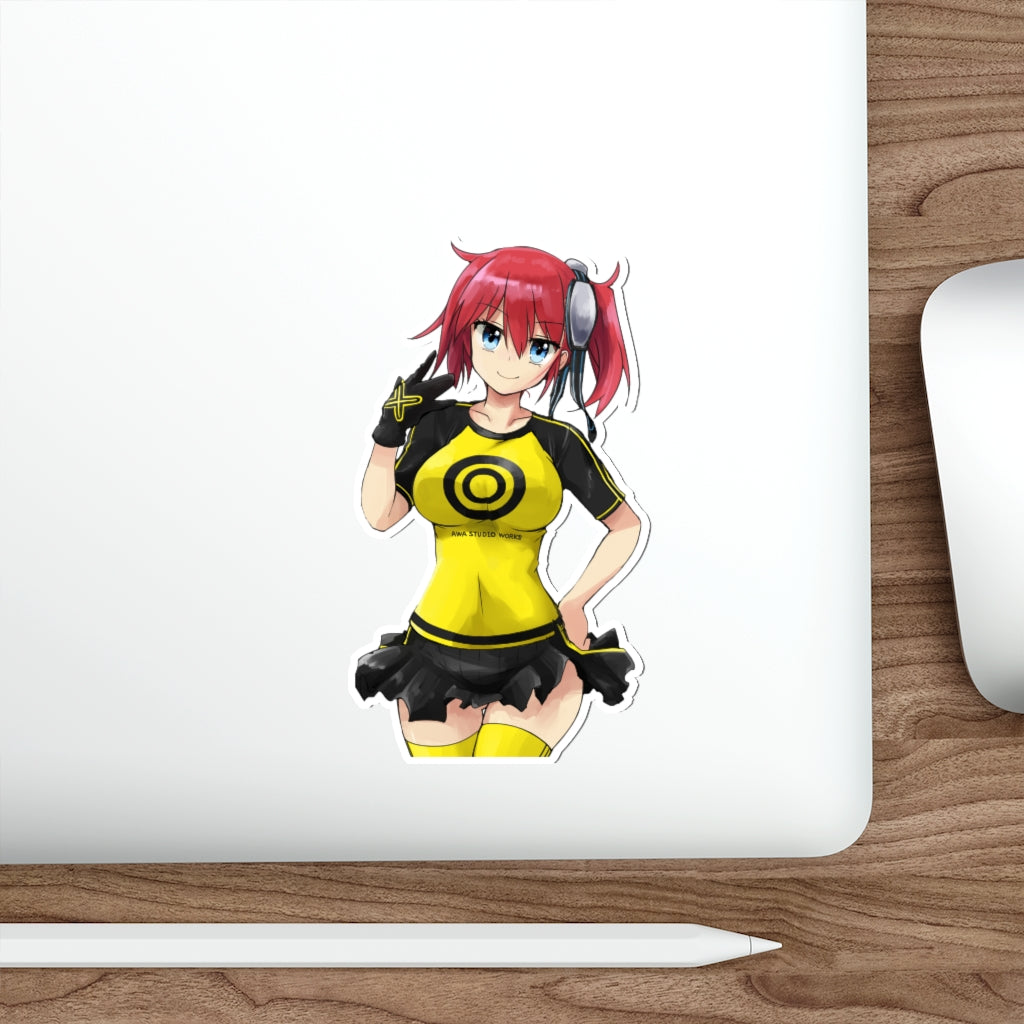 Digimon Anthro Algomon Baby Waterproof Sticker - Ecchi Vinyl Decal