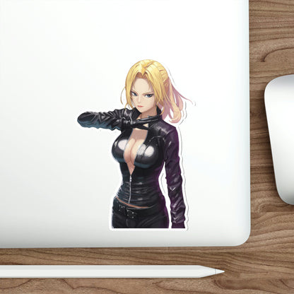 Tekken Nina Williams Sexy Leather Bodysuit Waterproof Sticker - Weatherproof Vinyl Car Decal