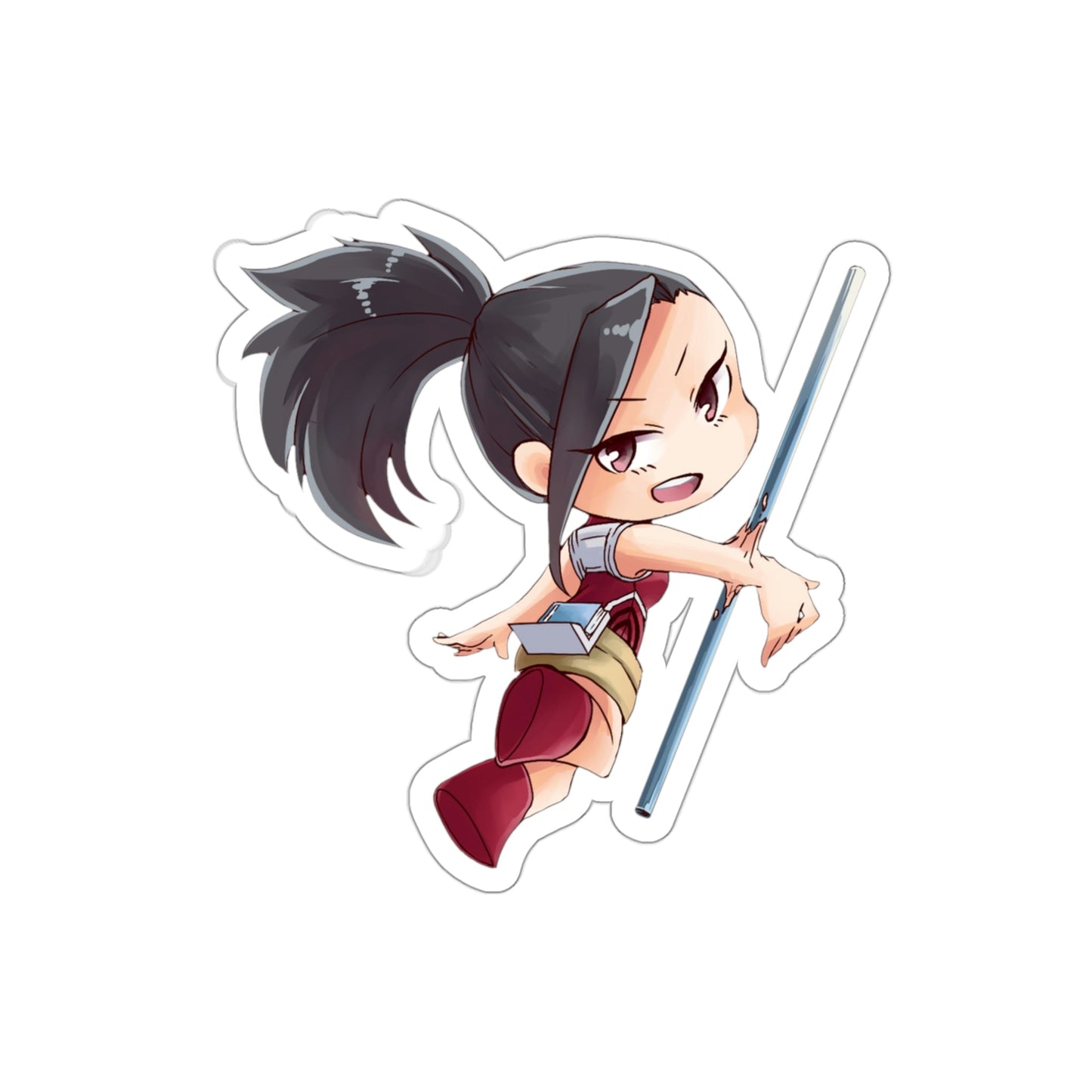 Chibi Momo My Hero Academia MHA Waterproof Sticker - Weatherproof Vinyl Car Decal