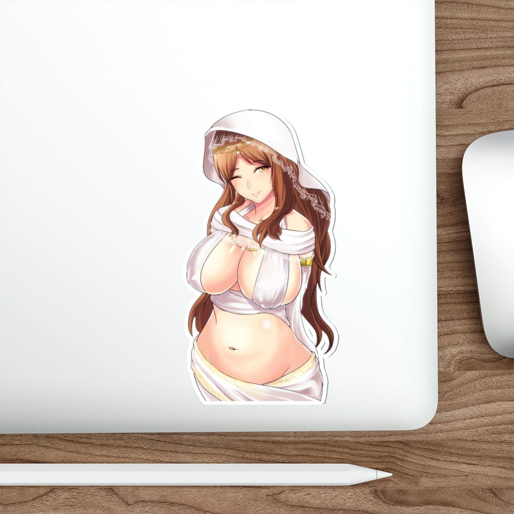 Dark Souls Sexy Queen of Sunlight Gwynevere Waterproof Sticker - Ecchi Vinyl Decal