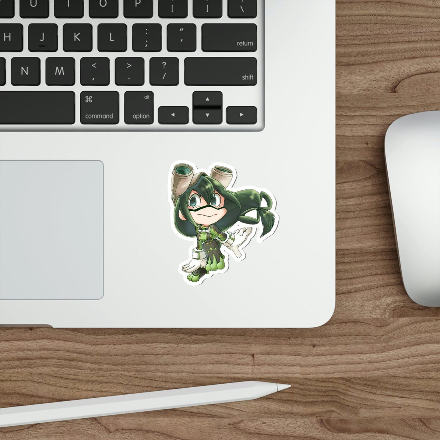 Chibi Froppy My Hero Academia MHA Waterproof Sticker - Weatherproof Vinyl Car Decal