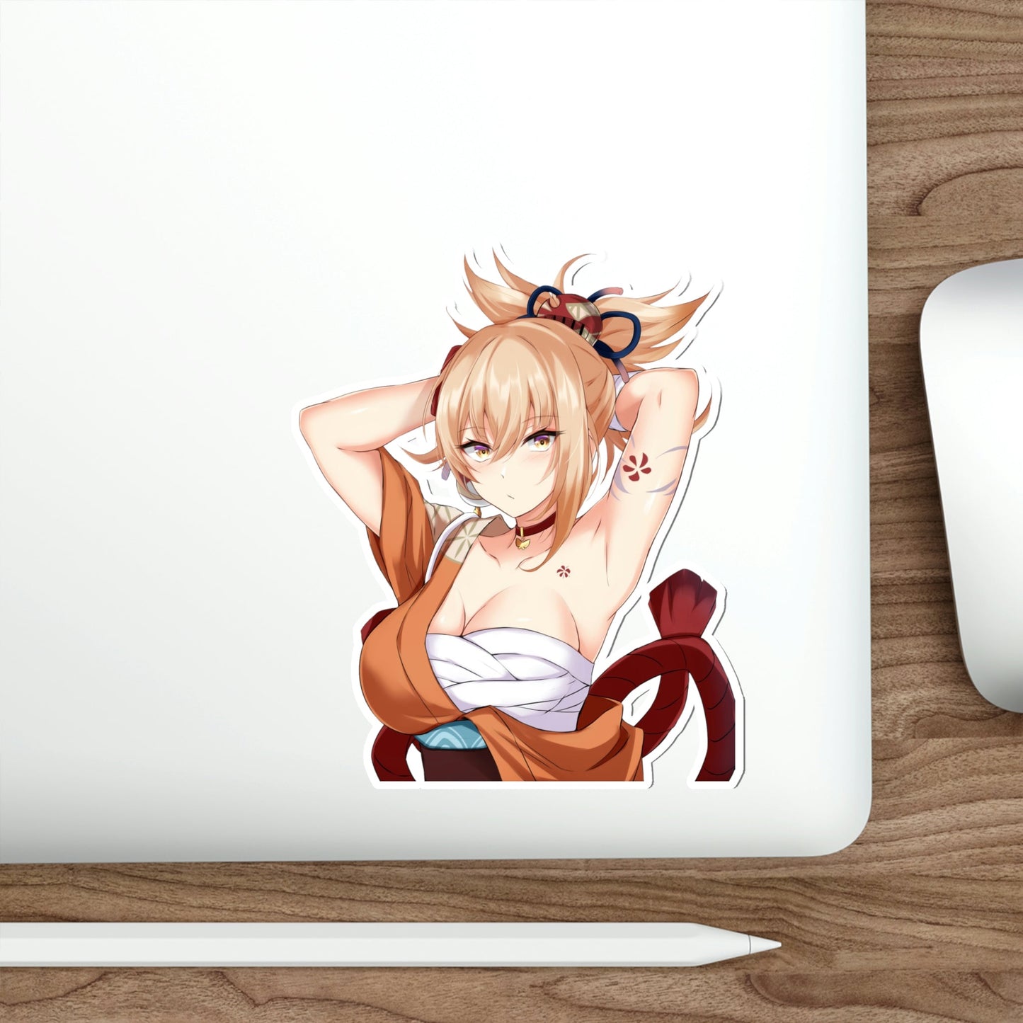 Genshin Impact Sexy Yoimiya Waterproof Sticker - Weatherproof Vinyl Car Decal