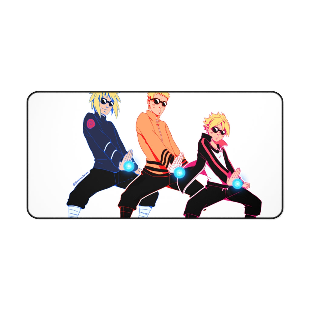 The Rasengan boys - Naruto Shippuden Anime Computer Mouse Pad / Desk Mat - The Mouse Pads Ninja Home Decor