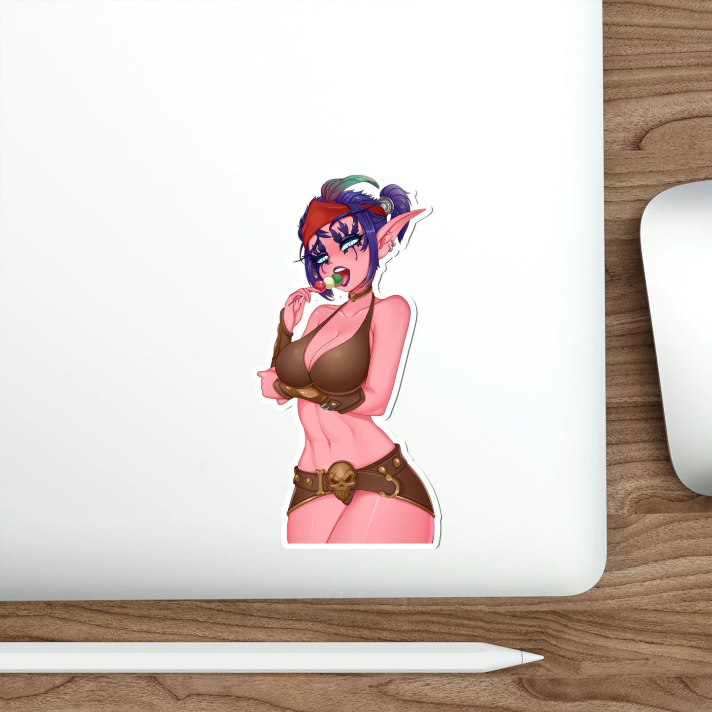 Sexy Blood Elf Warcraft Waterproof Sticker - Weatherproof Vinyl Car Decal