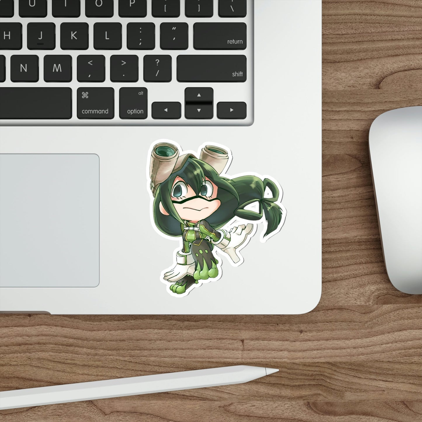 Chibi Froppy My Hero Academia MHA Waterproof Sticker - Weatherproof Vinyl Car Decal