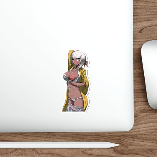 Danganronpa Yonaga Angie Flashing Boob Waterproof Sticker - Ecchi Vinyl Decal