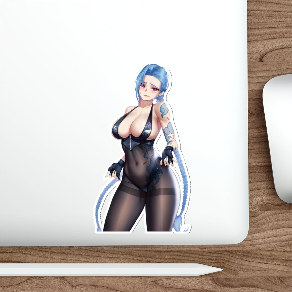 Arcane Sexy Jinx Waterproof Sticker - League of Legends Ecchi Decal