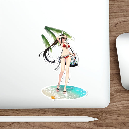 Counter Side Sexy Bikini Yoo Mina Waterproof Sticker - Ecchi Vinyl Decal