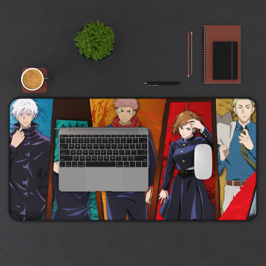 Jujutsu Kaisen Large Mouse pad / Desk mat - Legendary Characters - The Mouse Pads Ninja Home Decor