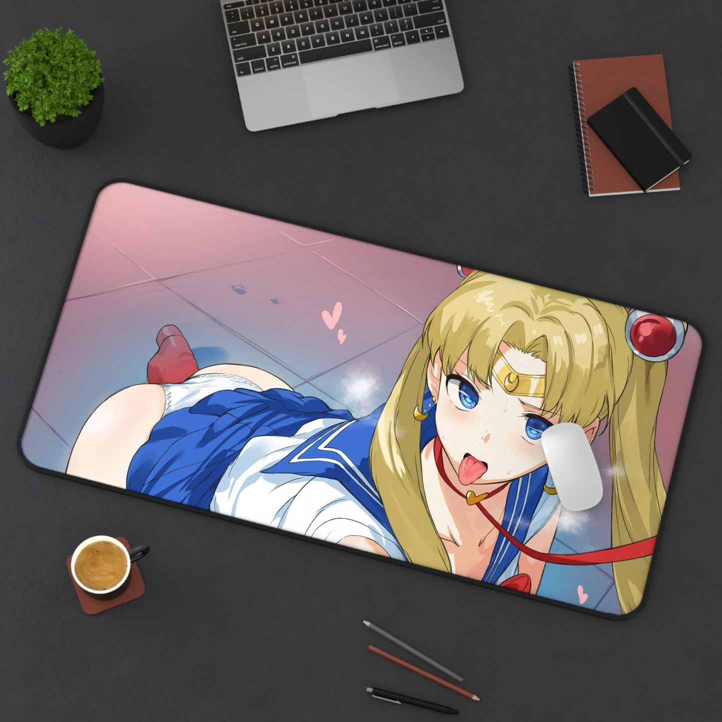 Sailor Moon Anime Mousepad - Large Desk Mat - Mouse Pad - MTG Playmat