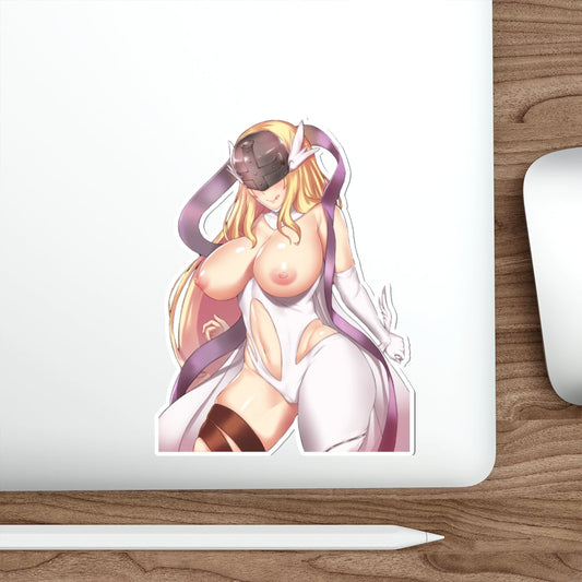 Digimon Angewomon Topless Big Boobs Waterproof Sticker - Ecchi Vinyl Decal