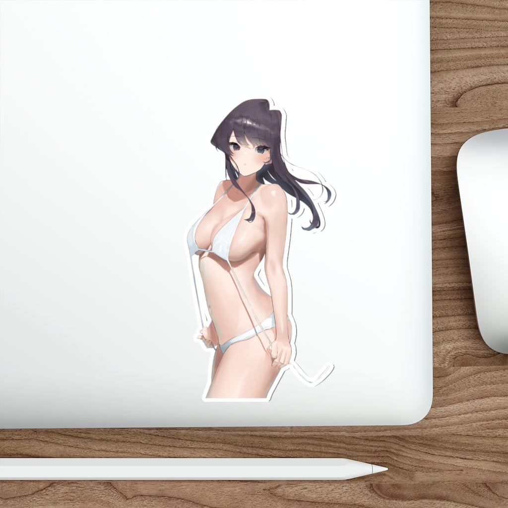 Komi-san Sexy Bikini Waterproof Sticker - Ecchi Vinyl Decal