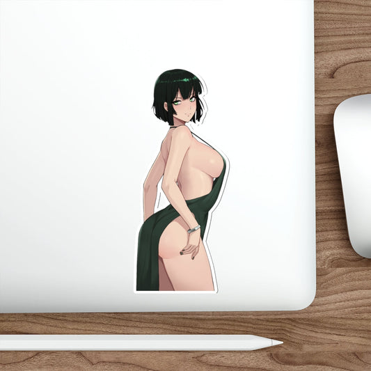 One Punch Man Sexy Dress Fubuki Waterproof Sticker - Ecchi Vinyl Decal